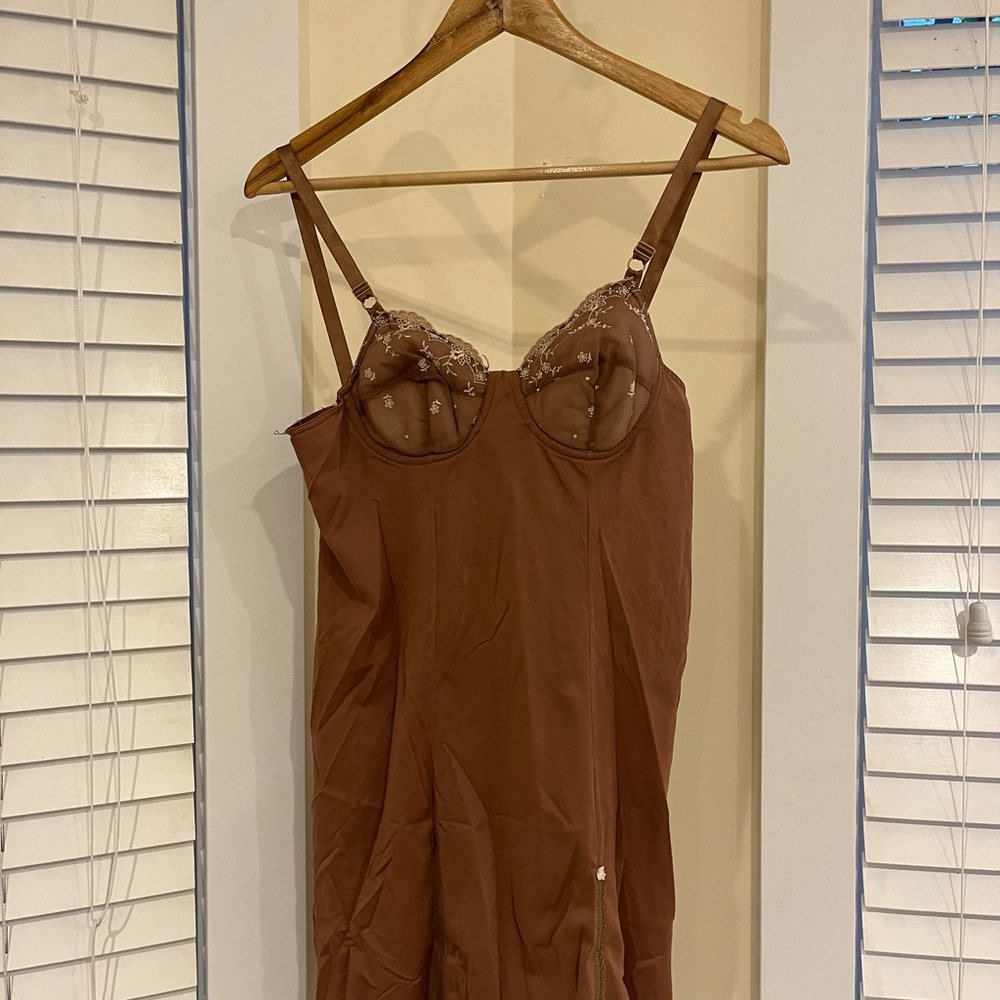 Chic Brown Women's Chemise